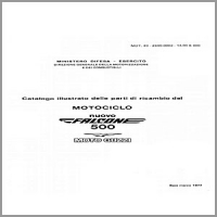Ersatzteilliste Nuovo Falcone 500 cc